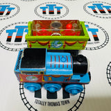 Busy Island Thomas and Animal Car with Apples (Thomas Wood Mattel) Wooden - Used