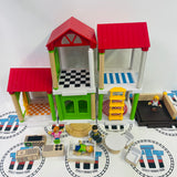 BRIO World Village Family Home (Missing 1 bench and different chair) 33941 Wooden - Used