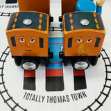 Annie & Clarabel (Thomas Wood Mattel) Fair Condition Wooden - Used
