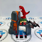 BRIO Dinosaur Erupting Volcano with working Steam 36092 Wooden - Used