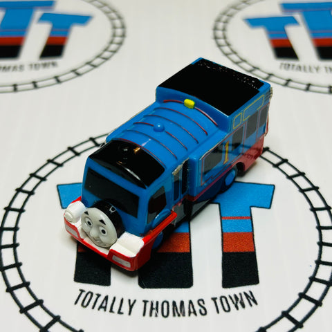 Thomas Bus Peeling Stickers Pull Along Capsule Plarail - Used