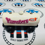 Yumsters Tanker (Learning Curve 2001) Fair Condition Chipped Paint Wooden - Used