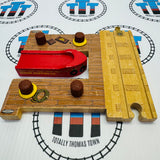 Dock with Sodor Shipping Boat Fair Condition Wooden - Used