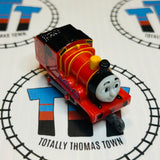 James Newer Face Red Wheels Pull Along Capsule Plarail - Used