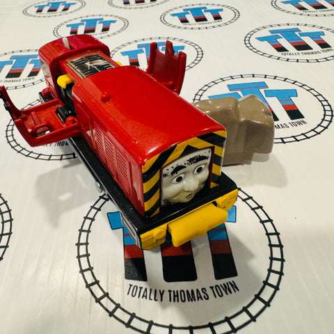 Crash and Repair Salty with Boulder Used (2013) Good Condition - Trackmaster Revolution
