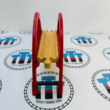 BRIO Red Bridge Discoloured Wooden - Used