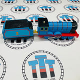 Edward with Tender (2009 Mattel) Noisy Discoloured Clip (Doesn't affect use) Used - Trackmaster