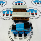 Seasons on Sodor Set with Thomas, Annie, Clarabel (2003) Wooden - Excellent/New Condition in Box