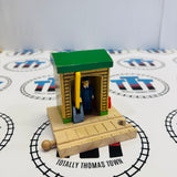 Conductor Shed Clickity Clack Fair Condition Wooden - Used