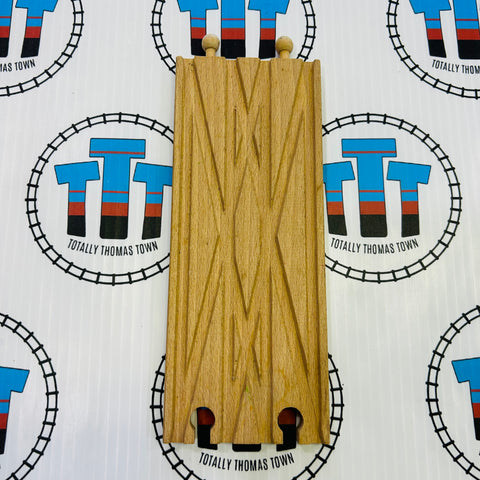8” Double Crossing Stained/Marked Wooden - Used