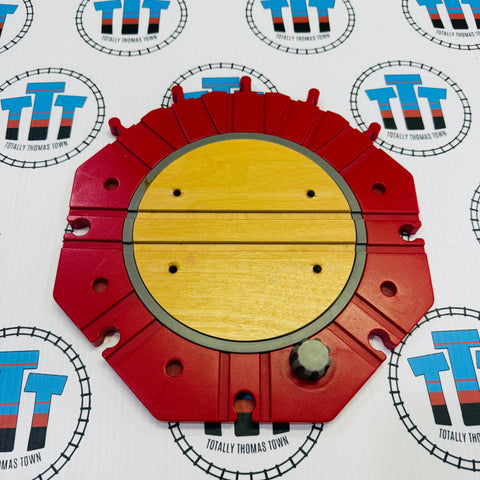 Round About Action Turntable Chipped/Marked no Rails Wooden - Thomas