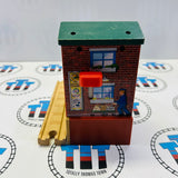 Tidmouth Hault Station with Cargo #1 (Slightly Chipped Pegs) Wooden - Used