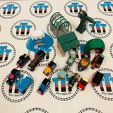 Capsule Plarail Wind-Up and Pull Along Broken Pieces, Missing Pieces, Missing Stickers Fair Condition/Glued Value Pack #6 - Used