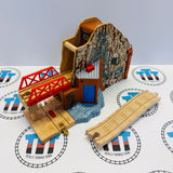 Morgan's Mine #1 Talking Engine Recognition Station with Ascending Track Wooden - Used
