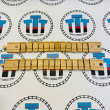 14" Wacky Tracks 2 Pieces Stained/Marked Clickity Clack - Thomas Brand