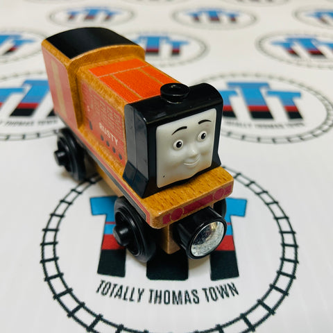 Rusty (Thomas Wood Mattel Unpainted) Good Condition Wooden - Used