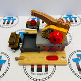 Cargo Transfer Station with 2 Cargo Pieces, 1 Flatbed and Sound #1 Wooden - Used