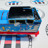 Thomas with Steam Ripping Sticker (2013 Mattel) Good Condition Used - Trackmaster Revolution