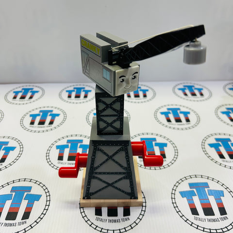 Cranky the Crane Grey Good Condition Wooden - Used