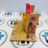 BRIO 32530 Busytown Fire Station Complete Wooden - Used