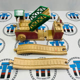 Lifting Bridge with Marked Ascending Track #1 Clickity Clack Wooden - Used