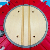Round About Action Turntable #1 Chipped Holes/Marked Track Wooden Used - Thomas