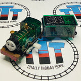 Clear Glitter Emily & Tender Capsule Plarail Wind Up - Used