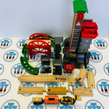 BRIO 33887 Lift & Load Set Complete Wooden - Used