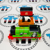 Sodor Safari Panda Percy with Panda and Mail Car (2013) Used - Trackmaster Revolution