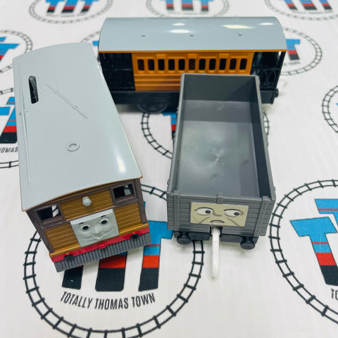 Toby, Henrietta and Troublesome Truck New in Box - TOMY