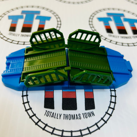 Blue & Green Drawbridge Capsule Plarail - Used