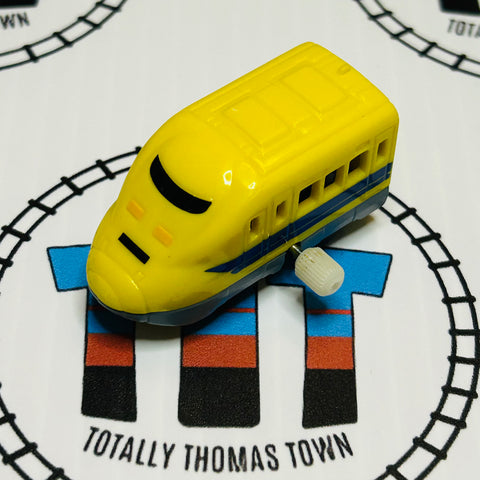 Doctor Yellow Set T4 Shinkansen Capsule Plarail Wind Up - Used