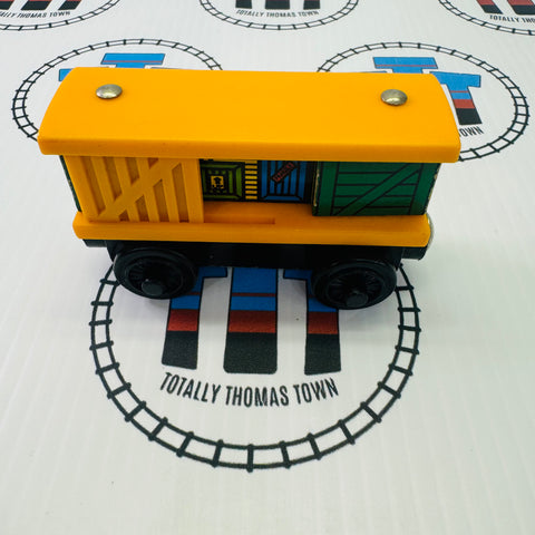 Box Car Yellow (Learning Curve) Wooden - Used