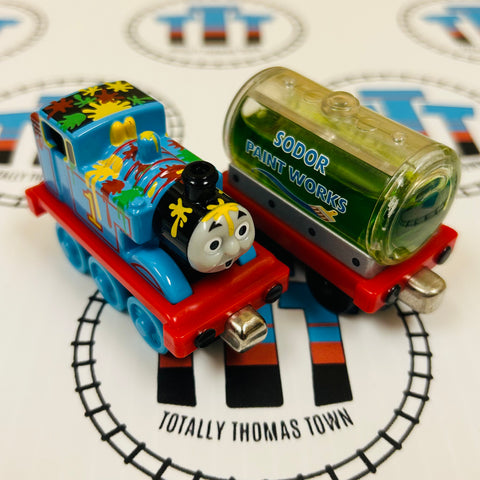 Thomas & Paint Car (2002) Very Good Condition - Take Along