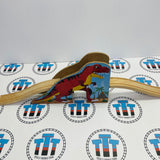 Dinosaur Tunnel Generic Brand Wooden Fair Condition - Used