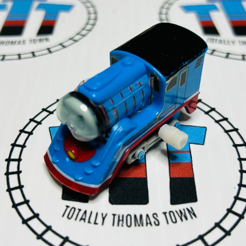 Racing Thomas with Removable Goggles Fair Condition Capsule Plarail Wind Up - Used