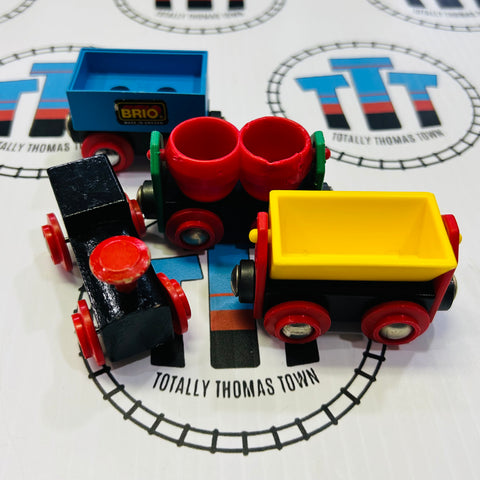 Brio Vintage Train Pack Wooden - Used