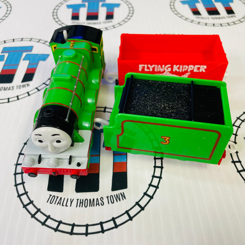 Henry & Tender with Flying Kipper Cargo Car New in Box - TOMY