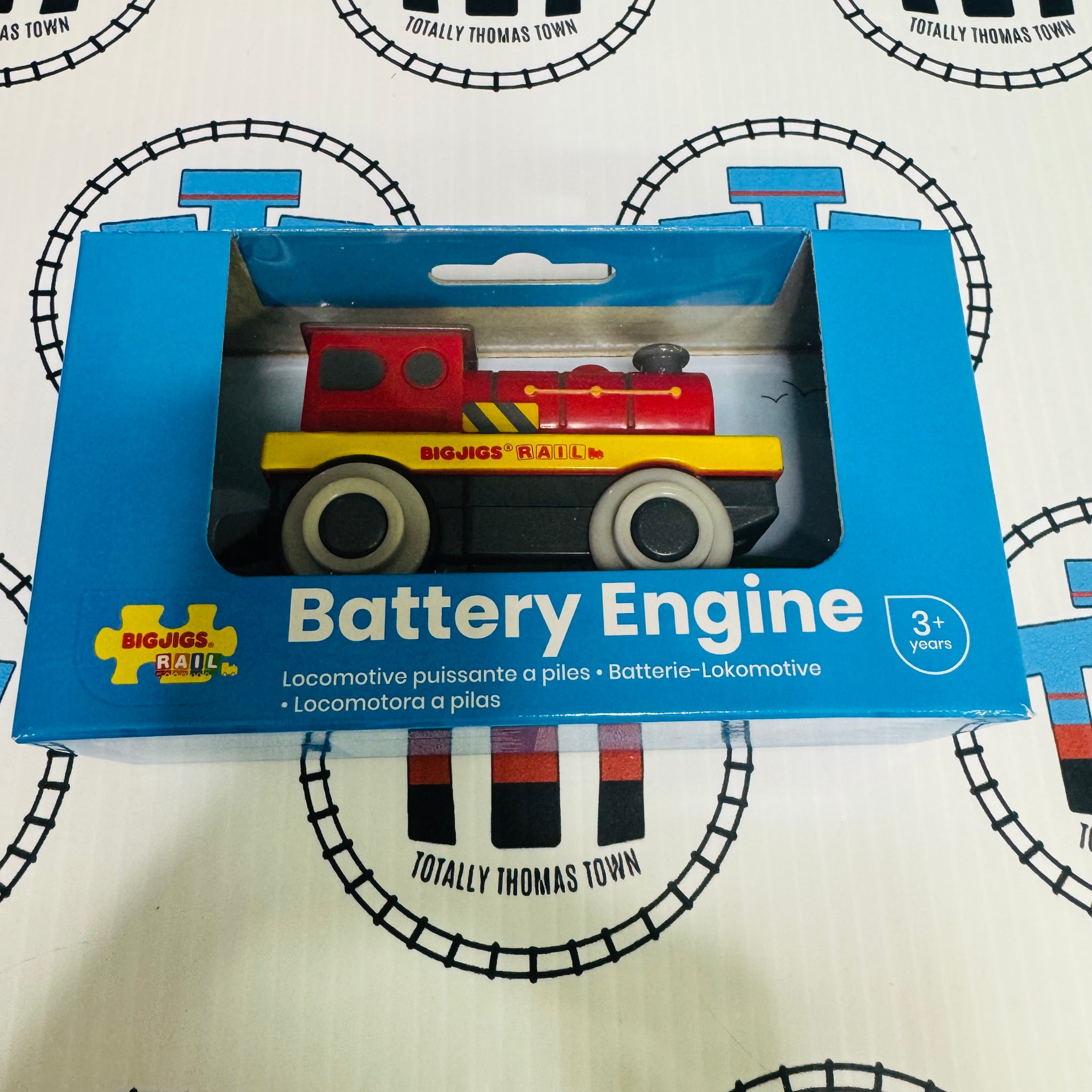 Locomotora BRIO Mighty Red Con Luces Y Sonidos - Tren De Juguete Clásico Para Pequeños Maquinistas