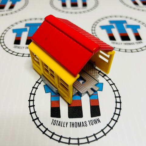 Red and Yellow Shed Capsule Plarail - Used