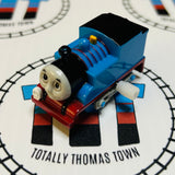 Thomas Eyes Up Newer Face No Stickers Capsule Plarail Wind Up - Used