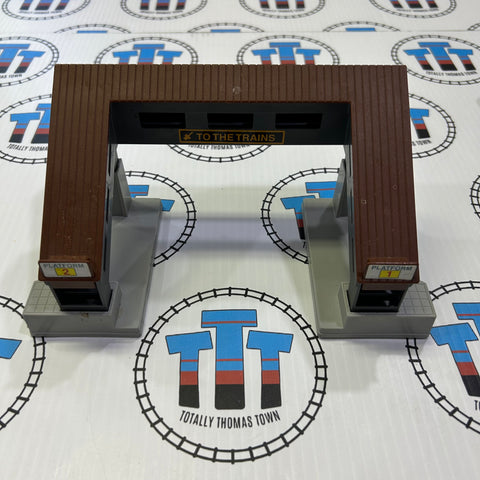 Covered Pedestrian Bridge Used - TOMY