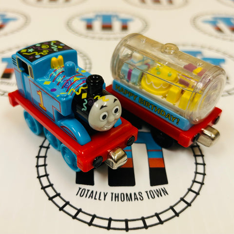 Birthday Thomas and Tanker (2002) Low Water Very Good Condition Used - Take Along