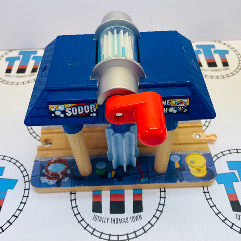 Sodor Wash Down Blue Wooden - Used