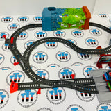 Talking Thomas & Percy Train Set (See Notes) Used - Trackmaster Revolution
