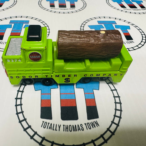 Sodor Timber Car with Log (2003) Used - Take Along