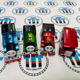 Sparkling 80th Anniversary Set with Motorized Thomas and Non Motorized Bertie, James and Percy New in Box - TOMY