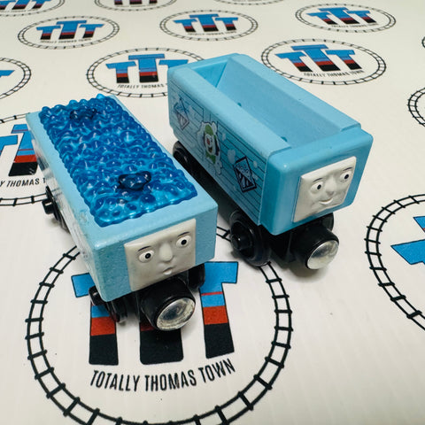 Bubblesome Trucks Missing Cargo (Mattel) Wooden - Used