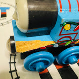 Festive Thomas (Learning Curve 2003) Chipped Piece Wooden - Used
