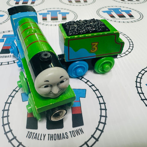 Henry with Tender 60 Year Edition (Learning Curve) Chipping Paint Wooden - Used